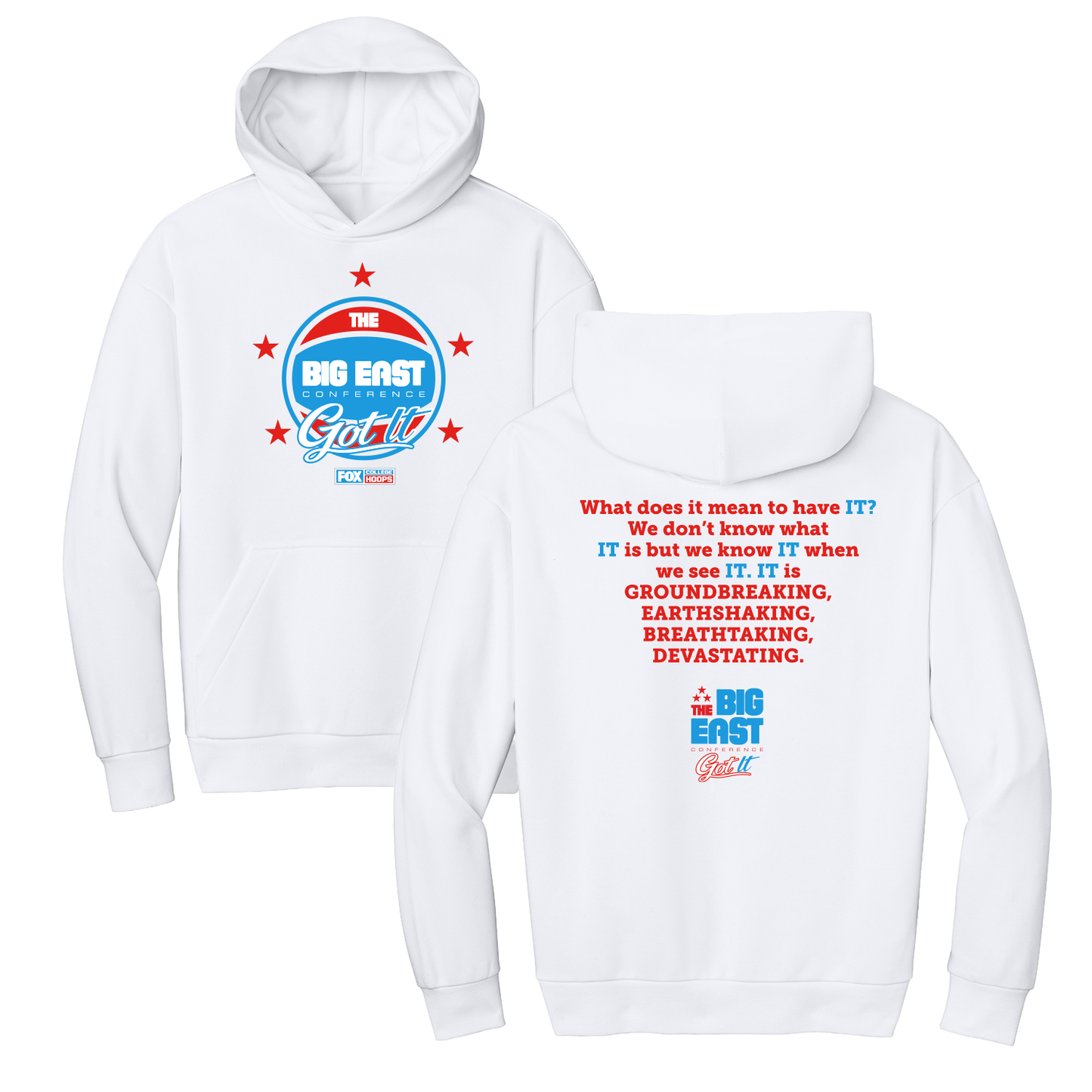 BIG EAST TOURNEY 'GUS JOHNSON'S CBB GOT IT TEAM' HOODIE