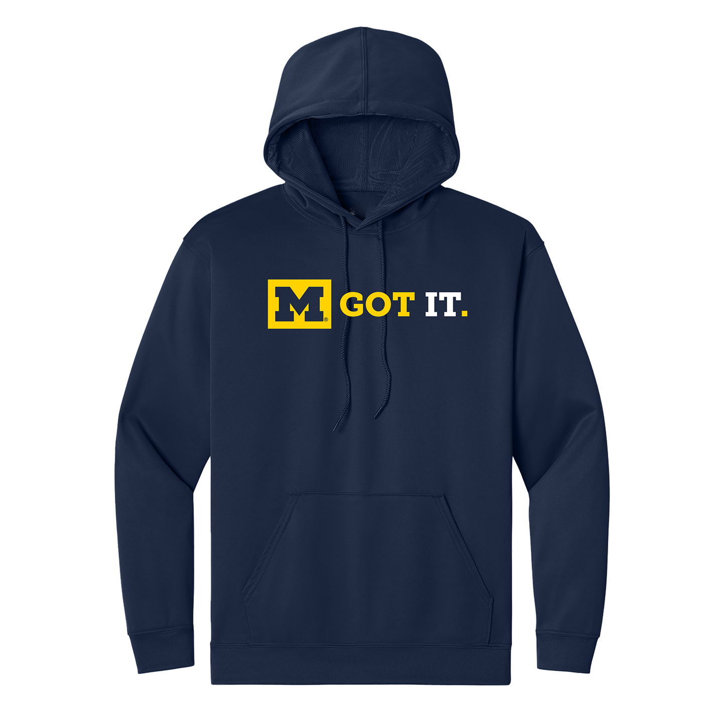 NAVY MICHIGAN 'GOT IT." HOODIE