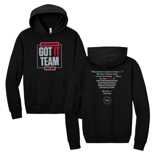 BLACK/RED 'GUS JOHNSON'S CBB GOT IT TEAM' HOODIE